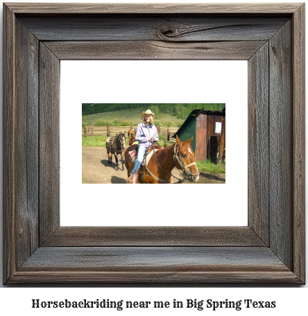 horseback riding near me in Big Spring, Texas